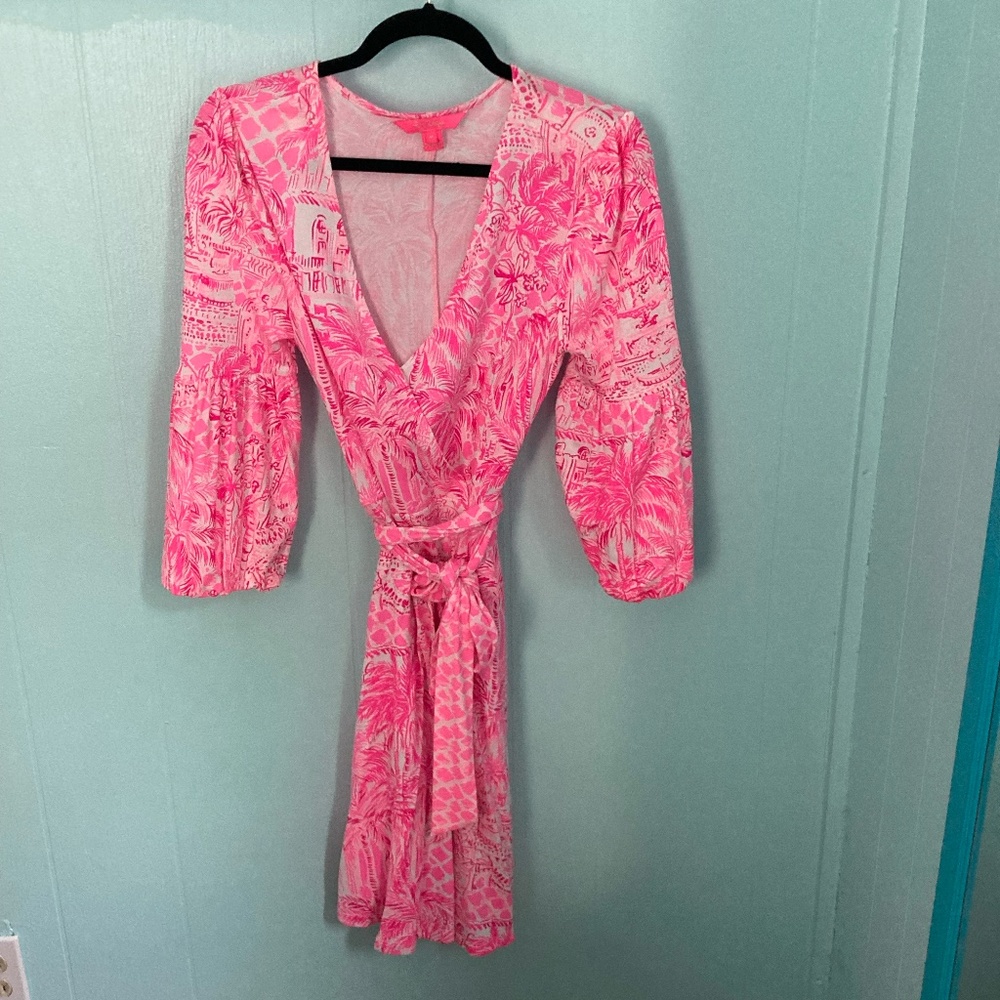 Lilly Pulitzer Bright Pink Dress